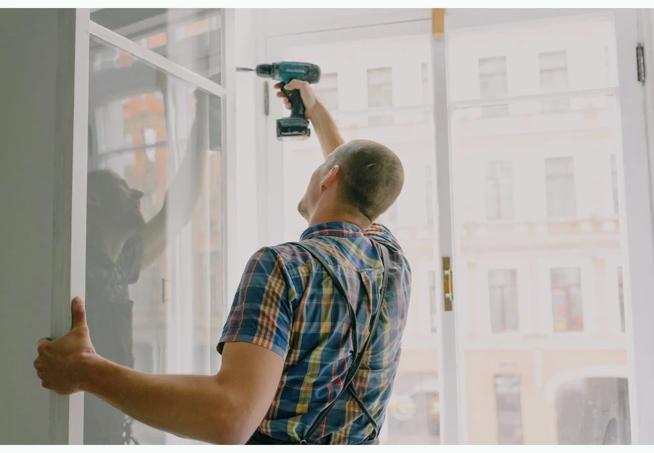 Door hardware and repair tools for sliding door lock service